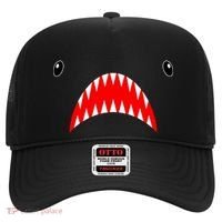 Shark Face Teeth Big Week Costume Hat thumb 0