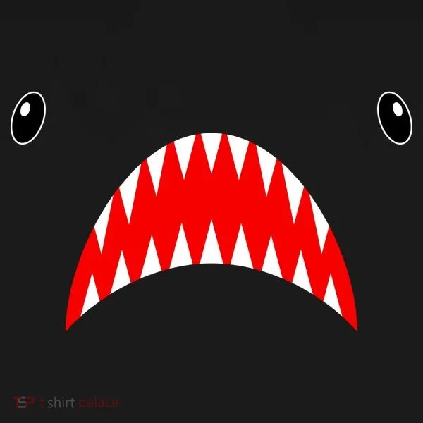 Shark Face Teeth Big Week Costume Toddler T-Shirt