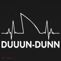 Shark Heartbeat Pulse Duuun-Dunn Doggie Tank thumb 4