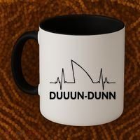 Shark Heartbeat Pulse Duuun-Dunn Coffee Mug thumb 2