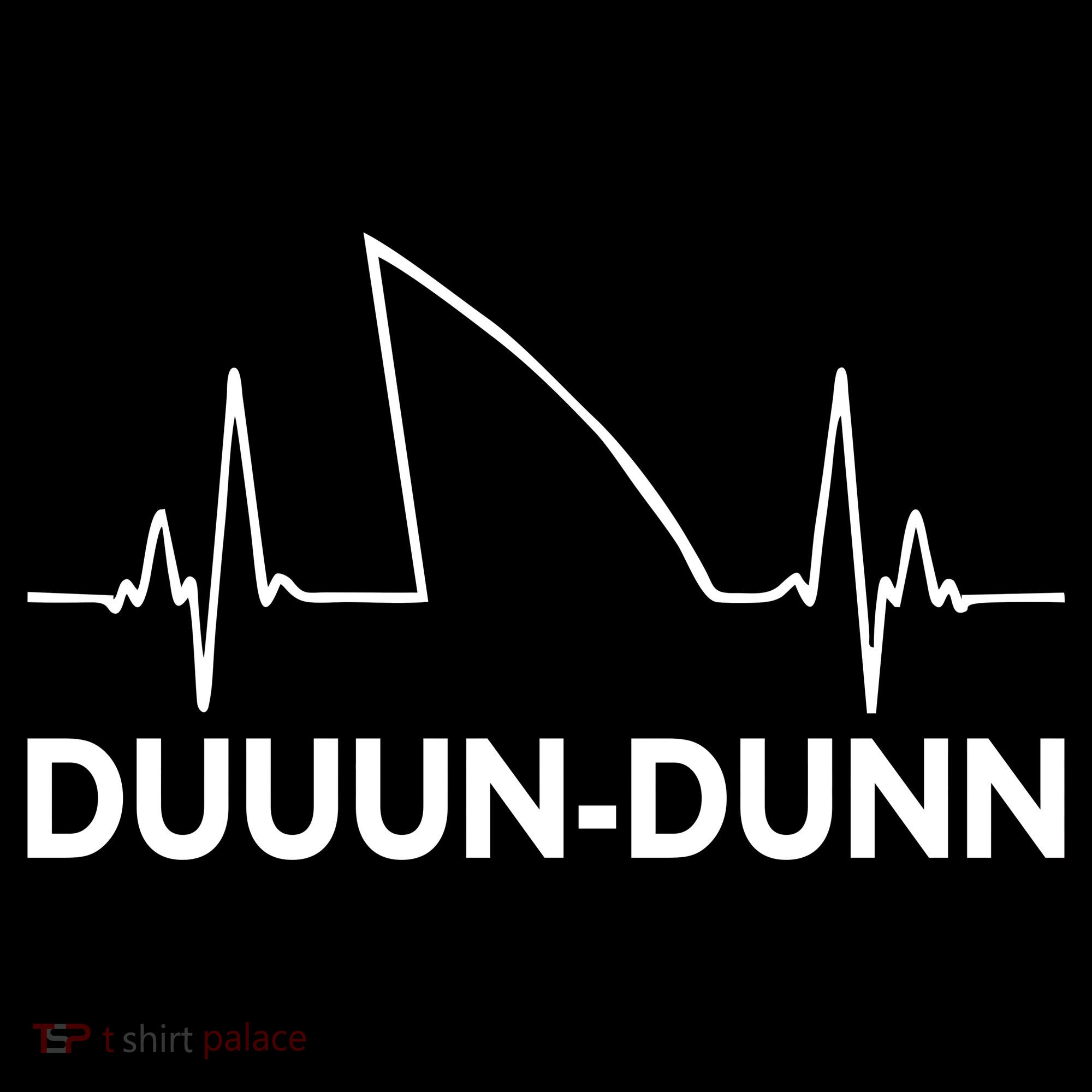 Shark Heartbeat Pulse Duuun-Dunn Women's Hoodie