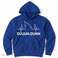 Shark Heartbeat Pulse Duuun-Dunn Hoodie thumb 0