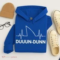 Shark Heartbeat Pulse Duuun-Dunn Hoodie thumb 4