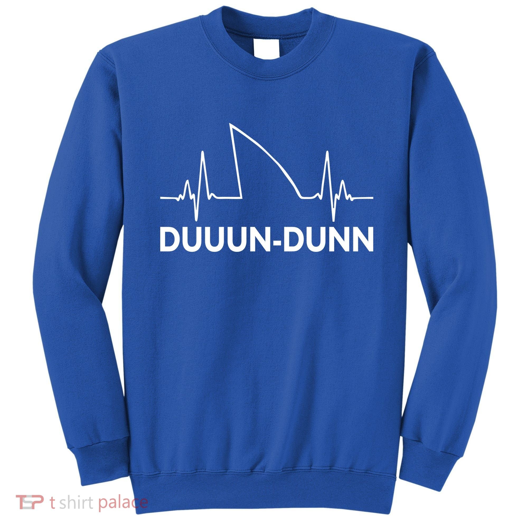 Shark Heartbeat Pulse Duuun-Dunn Sweatshirt