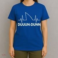 Shark Heartbeat Pulse Duuun-Dunn T-Shirt thumb 4