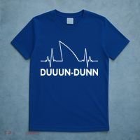 Shark Heartbeat Pulse Duuun-Dunn T-Shirt thumb 5