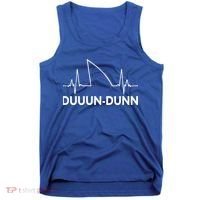 Shark Heartbeat Pulse Duuun-Dunn Tank Top thumb 0