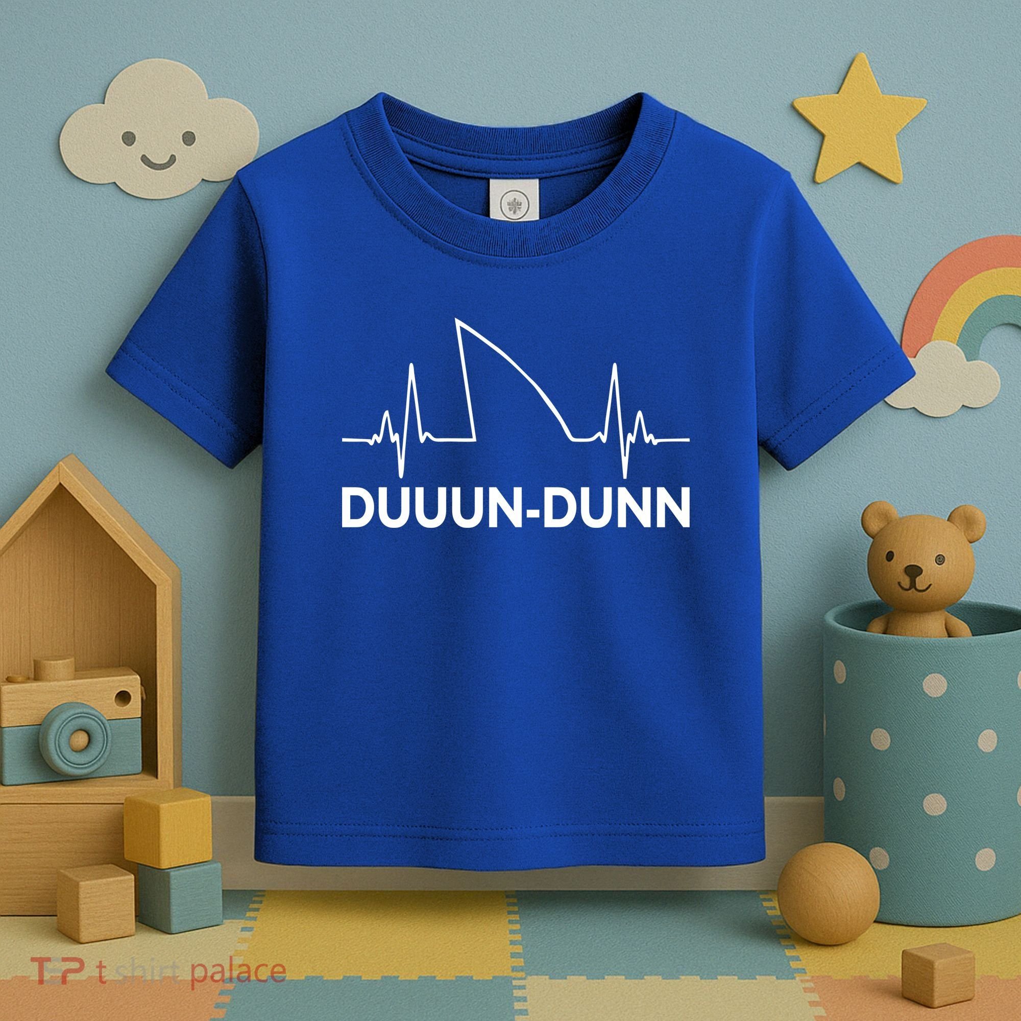 Shark Heartbeat Pulse Duuun-Dunn Toddler T-Shirt