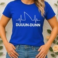 Shark Heartbeat Pulse Duuun-Dunn Women's T-Shirt thumb 2