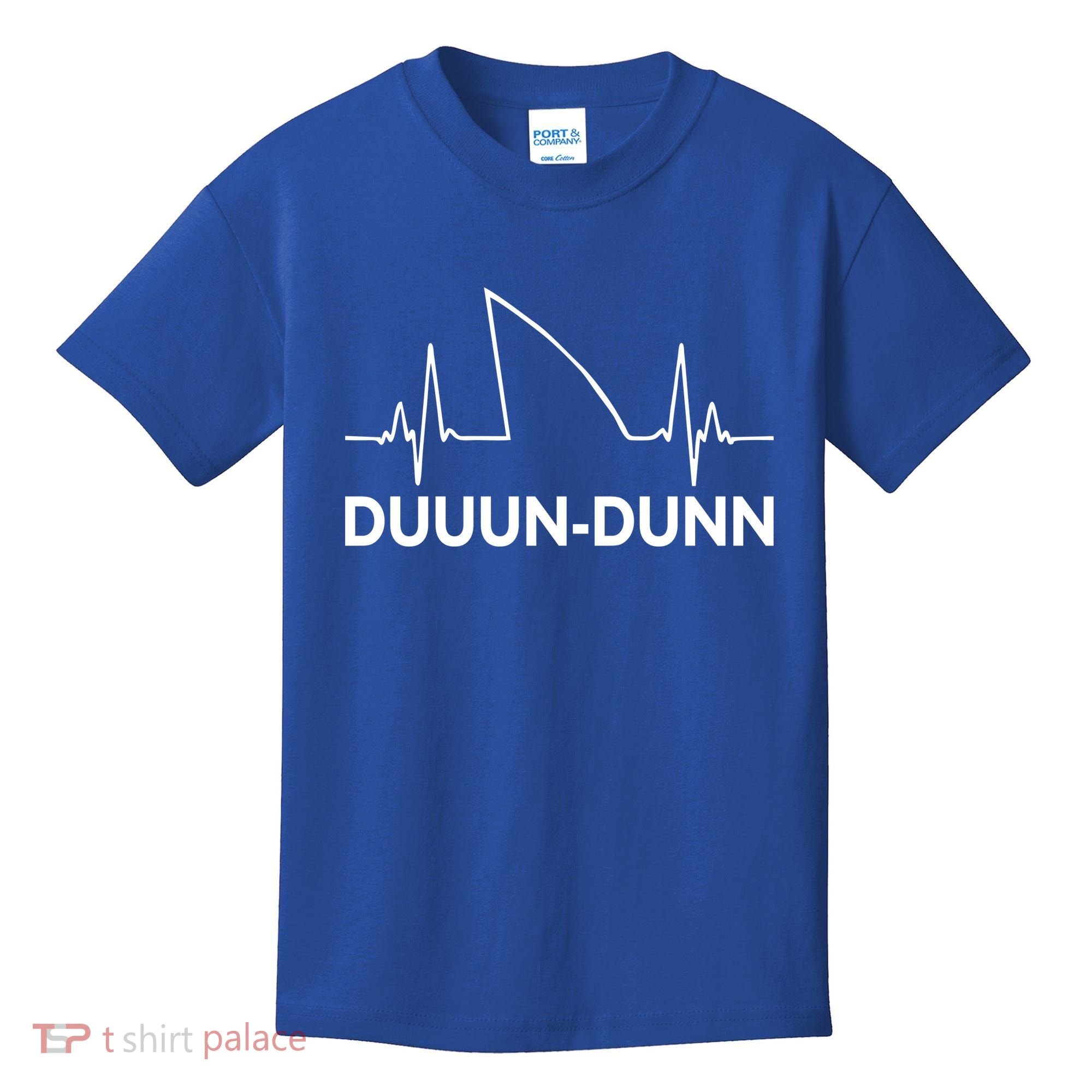 Shark Heartbeat Pulse Duuun-Dunn Kids T-Shirt