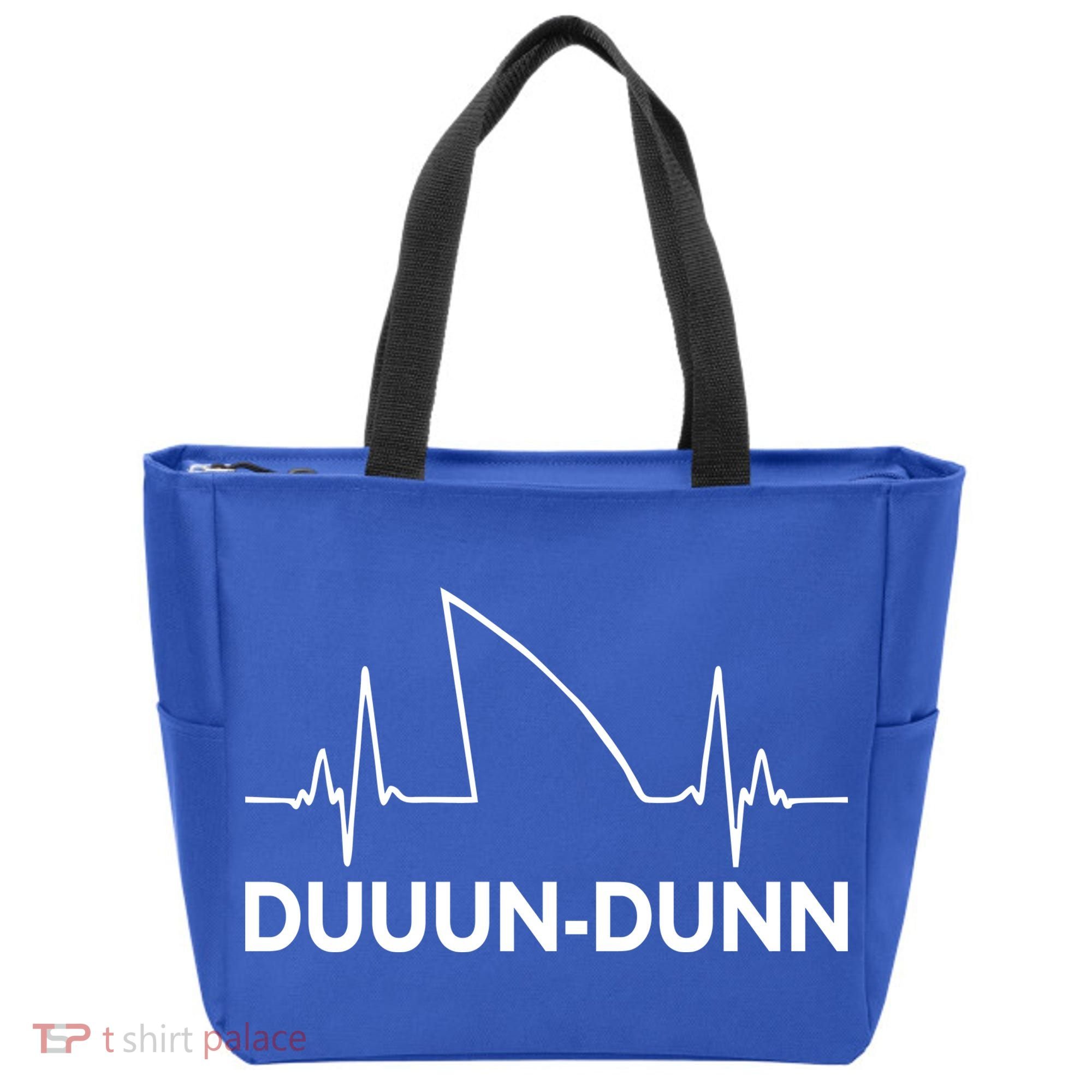 Shark Heartbeat Pulse Duuun-Dunn Tote Bag