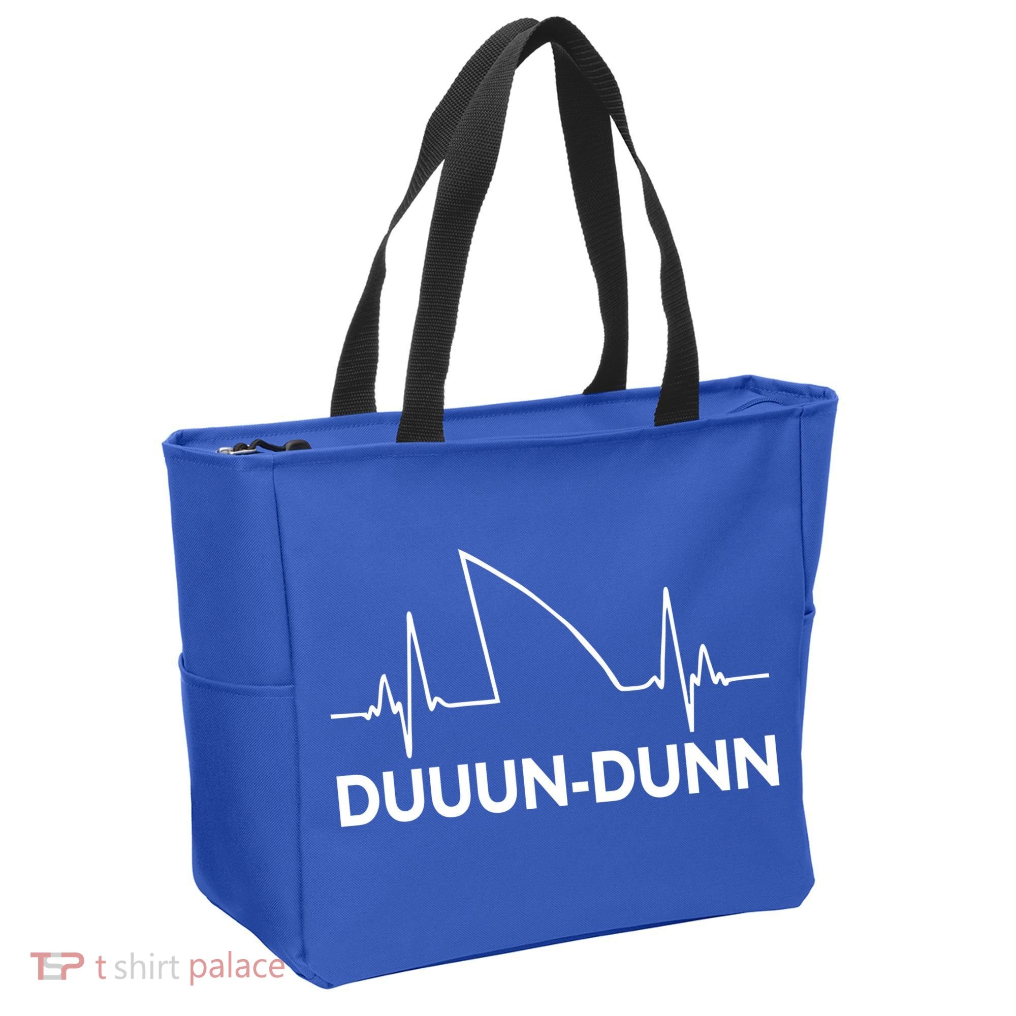 Shark Heartbeat Pulse Duuun-Dunn Tote Bag