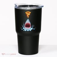 Shark Pizza Attack Tumbler thumb 0