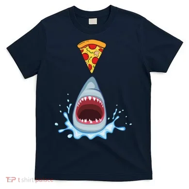 Shark Pizza Attack T-Shirt