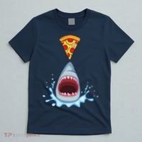 Shark Pizza Attack T-Shirt thumb 5
