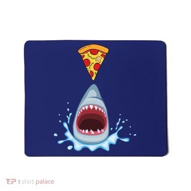 Shark Pizza Attack Mousepad
