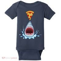 Shark Pizza Attack Baby Bodysuit thumb 0
