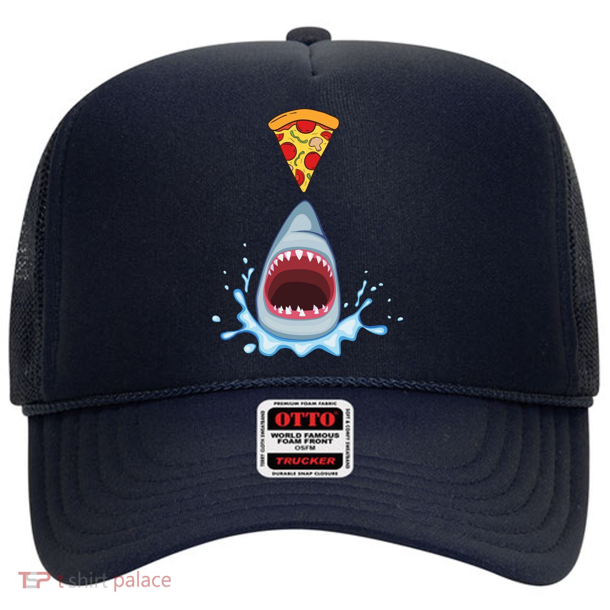 Shark Pizza Attack Hat