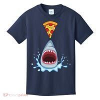 Shark Pizza Attack Kids T-Shirt thumb 0