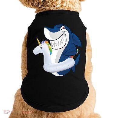 Shark Unicorn Float Pool Party Doggie Tank