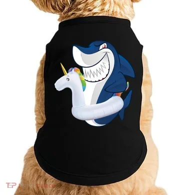 Shark Unicorn Float Pool Party Doggie Tank
