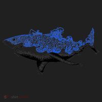 Shark Wave Women's Sweatshirt thumb 2