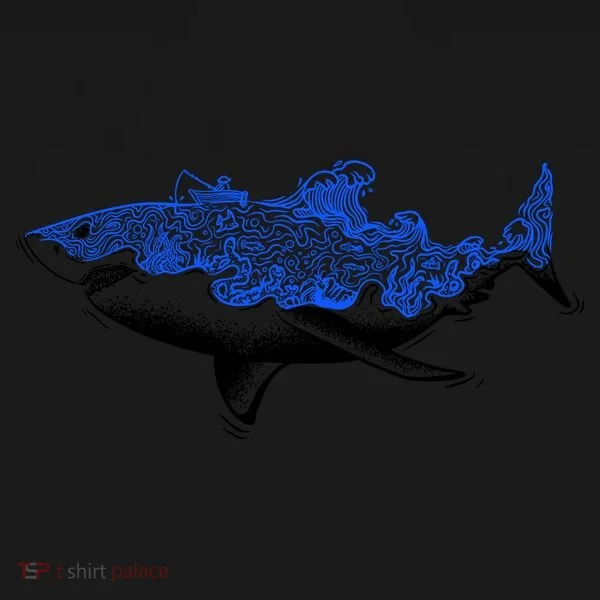 Shark Wave Doggie Tank