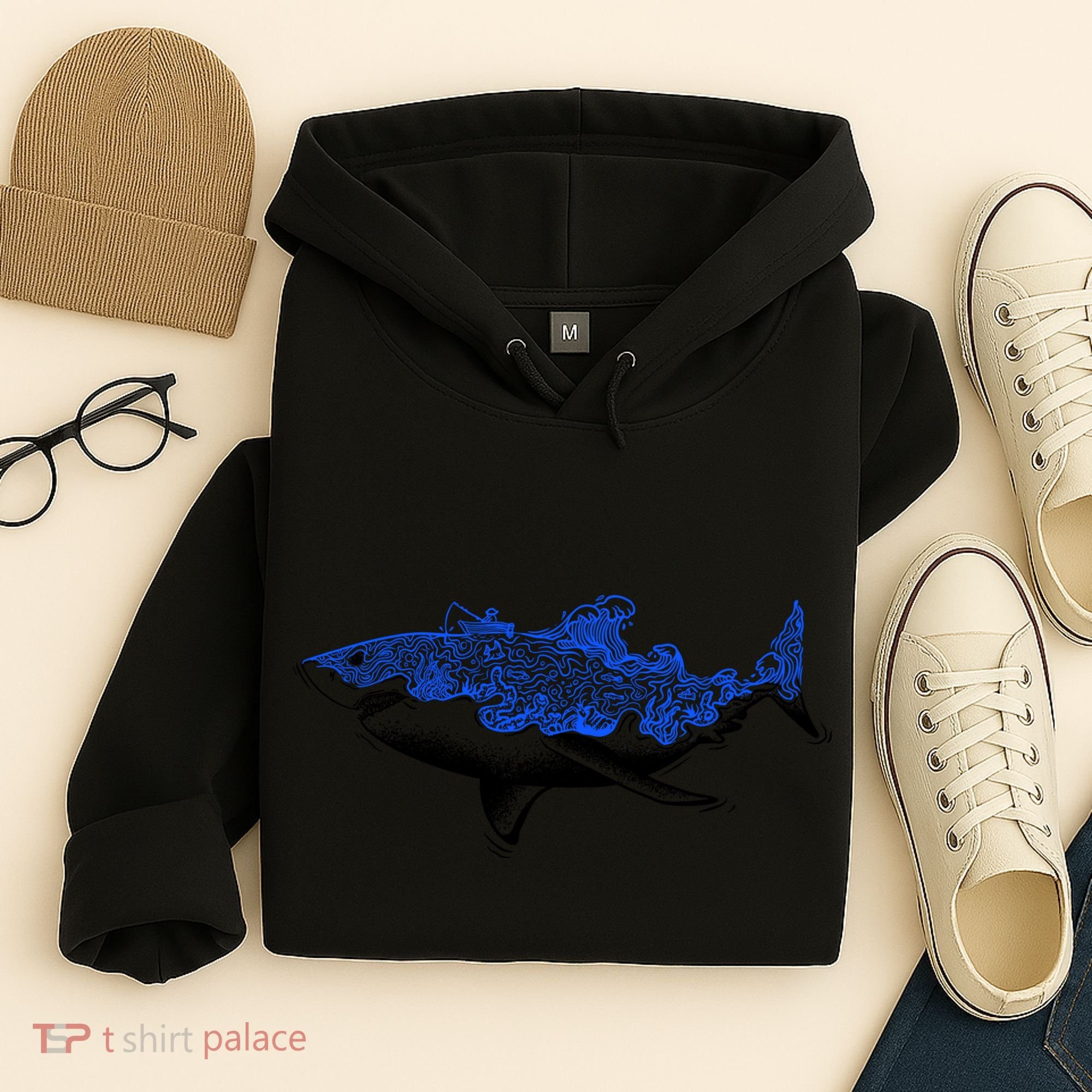 Shark Wave Hoodie