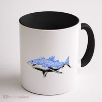 Shark Wave Coffee Mug thumb 1