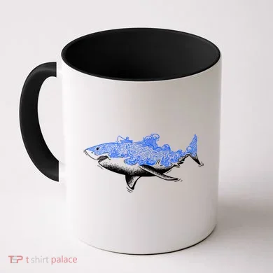 Shark Wave Coffee Mug