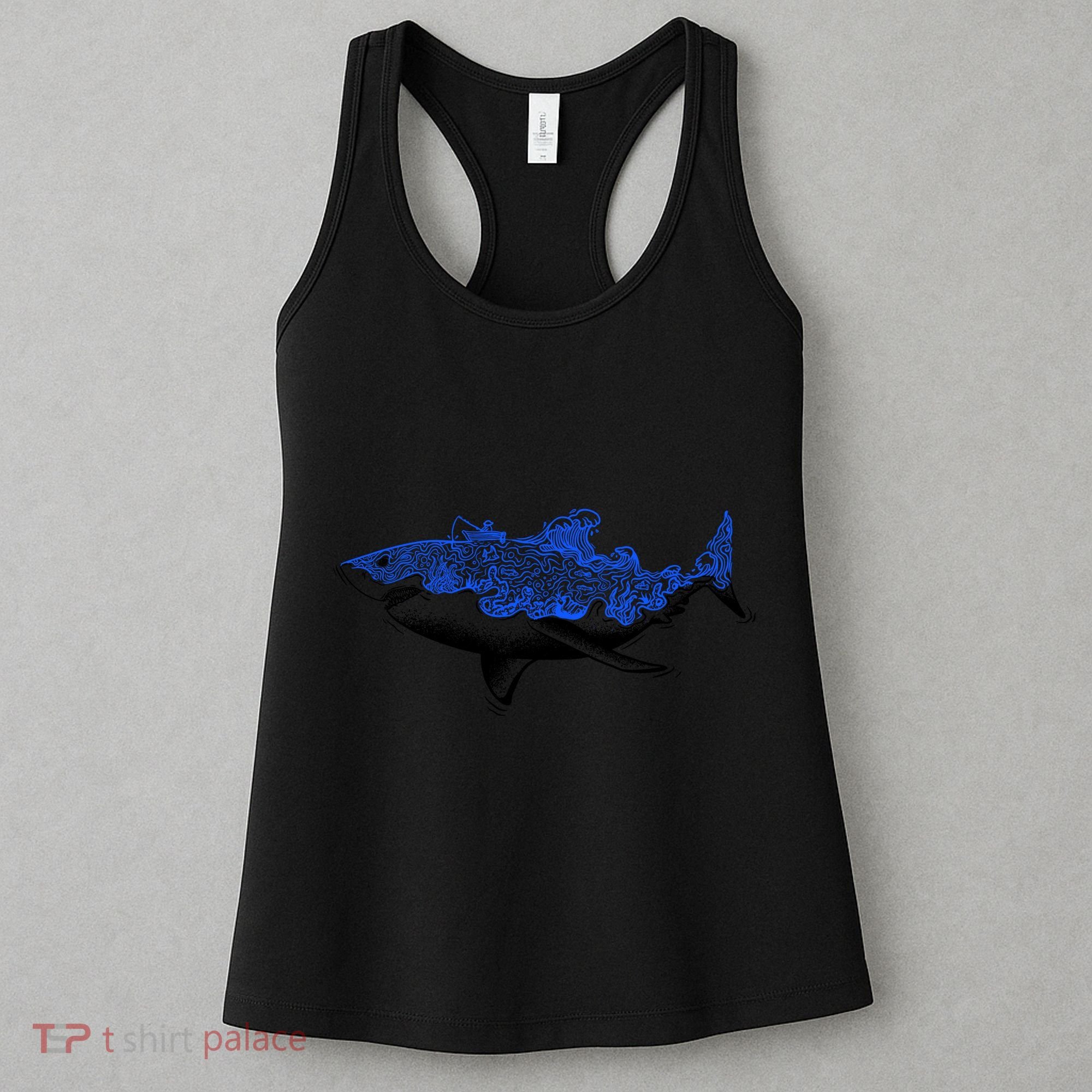 Shark Wave Women's Tank Top