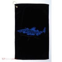 Shark Wave Golf Towel thumb 0