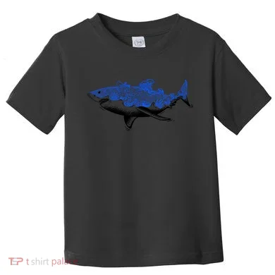 Shark Wave Toddler T-Shirt
