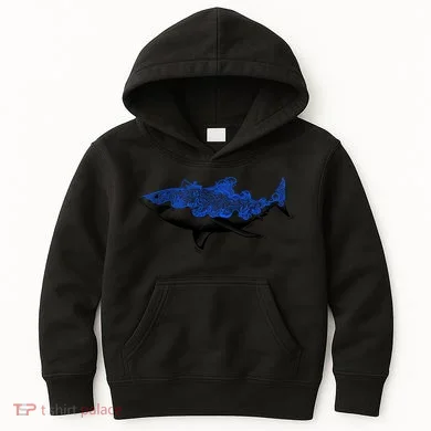 Shark Wave Kids Hoodie