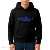 Shark Wave Kids Hoodie thumb 4