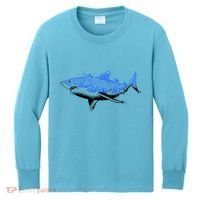 Shark Wave Kids Long Sleeve Shirt thumb 0