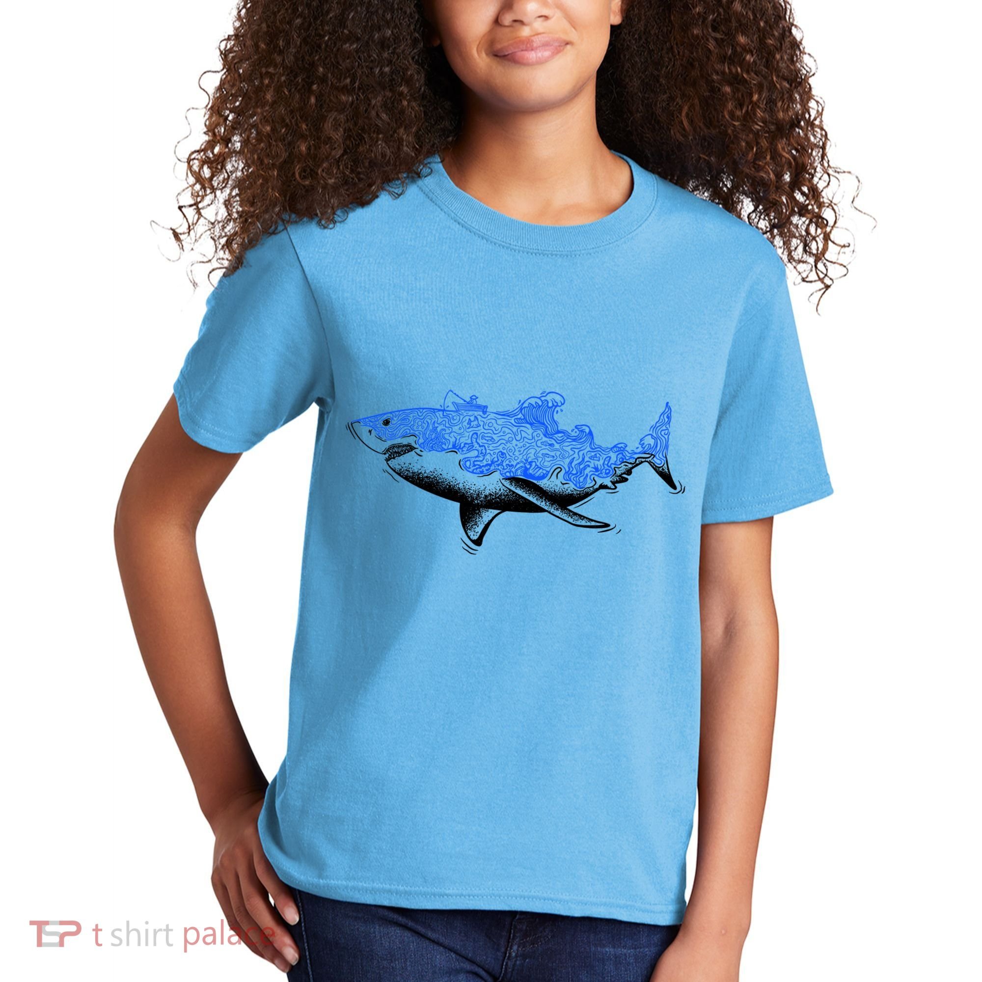 Shark Wave Kids T-Shirt