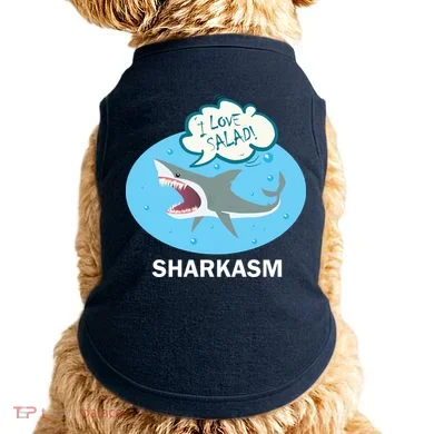 Sharkasm Doggie Tank