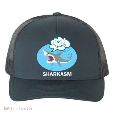 Sharkasm Yupoong Adult 5-Panel Trucker Hat