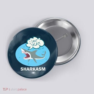 Sharkasm Button