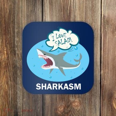 Sharkasm Coaster