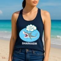 Sharkasm Women's Tank Top thumb 2