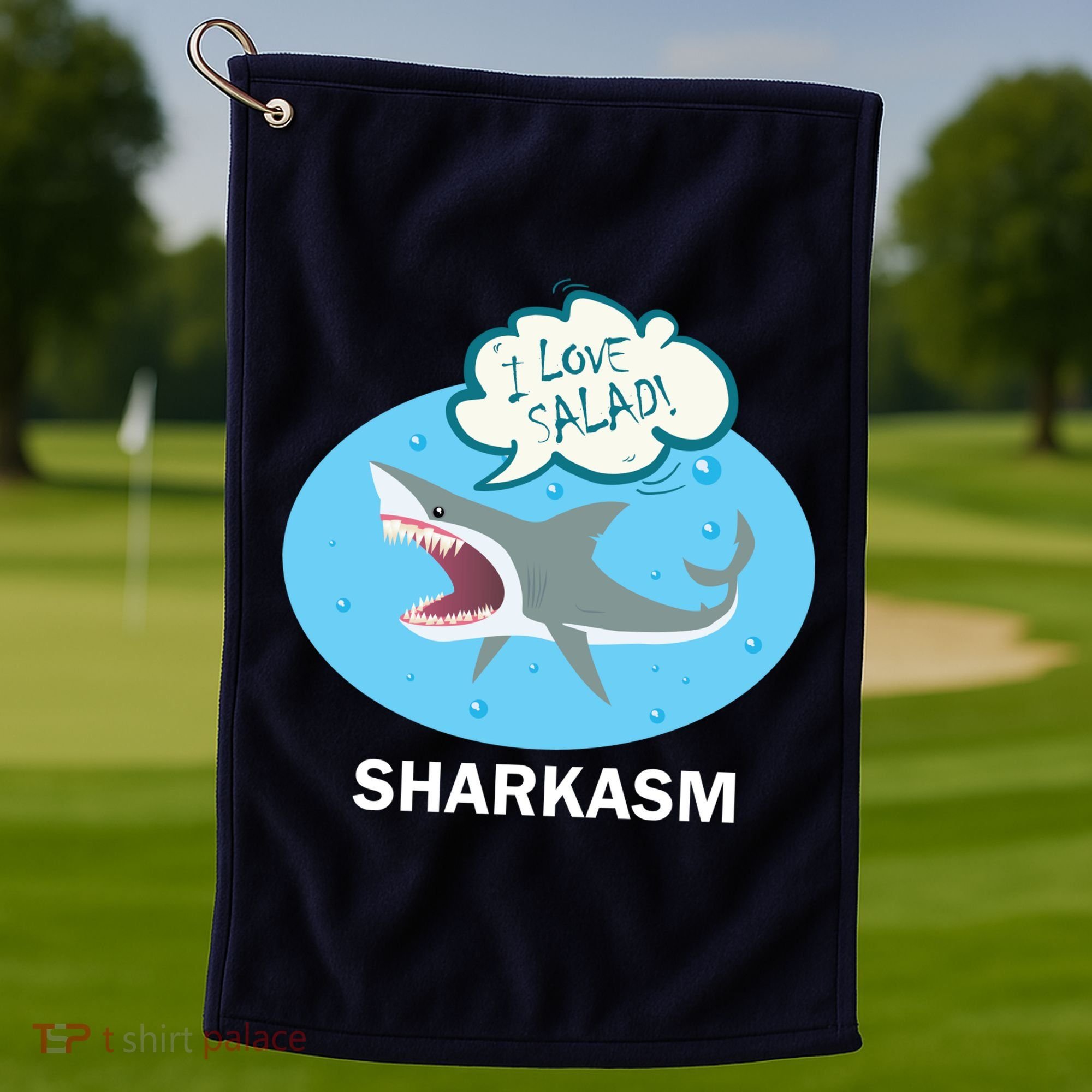 Sharkasm Golf Towel