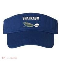 Sharkasm Funny Shark I Love Salad Visor thumb 0
