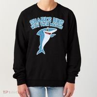 Sharks Hug With Their Mouth Women's Sweatshirt thumb 0