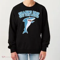 Sharks Hug With Their Mouth Women's Sweatshirt thumb 0