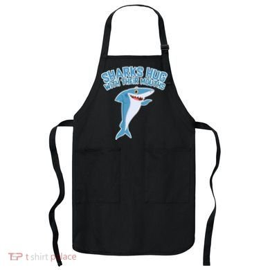 Sharks Hug With Their Mouth Apron