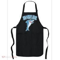 Sharks Hug With Their Mouth Apron thumb 0