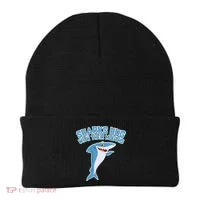 Sharks Hug With Their Mouth Beanie thumb 0
