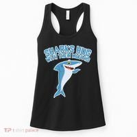 Sharks Hug With Their Mouth Women's Tank Top thumb 0
